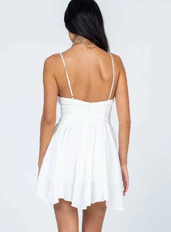 Barrett Mini Dress White