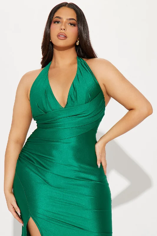 Stirring It Up Maxi Dress - Green