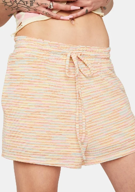 Cozy Up Striped Shorts