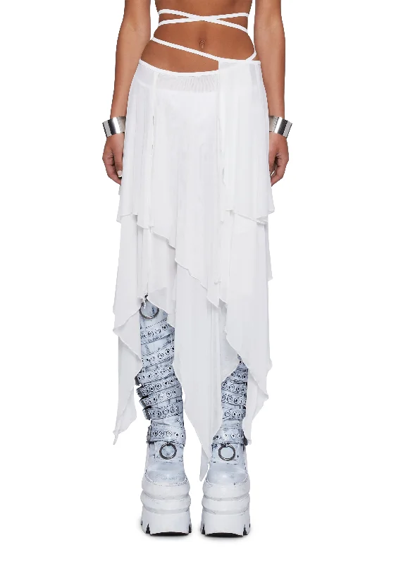 Desolate Dystopia Midi Skirt