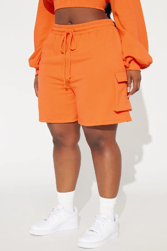 Easy Weekends Lounge Shorts - Orange