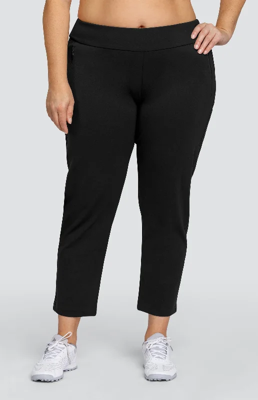 Aubrianna 28"" Ankle Pant - Onyx Black