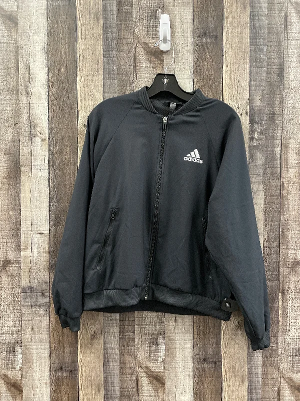 Black Athletic Jacket Adidas, Size S