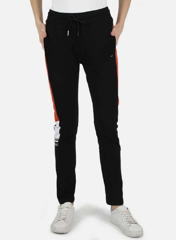 Women Black Regular Fit Lower