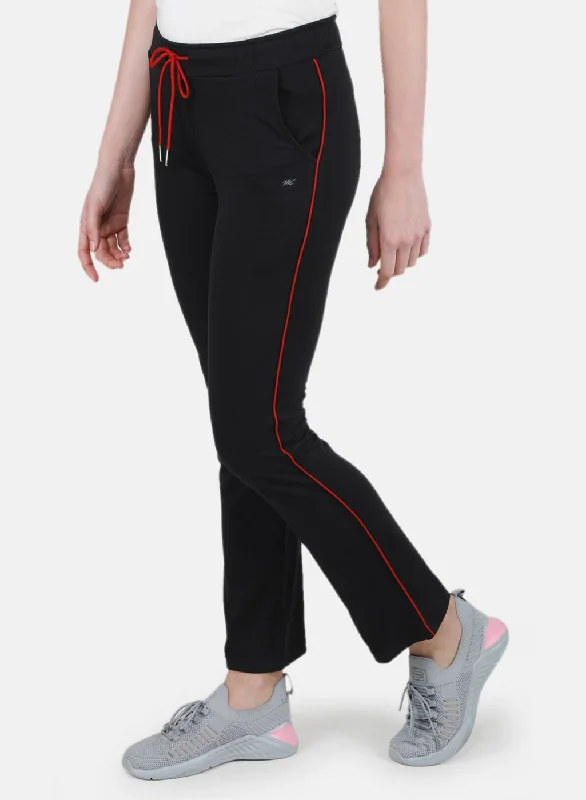 Women Black Regular Fit Lower