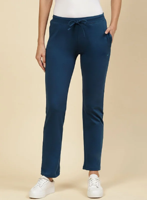 Women Blue Regular Fit Lower