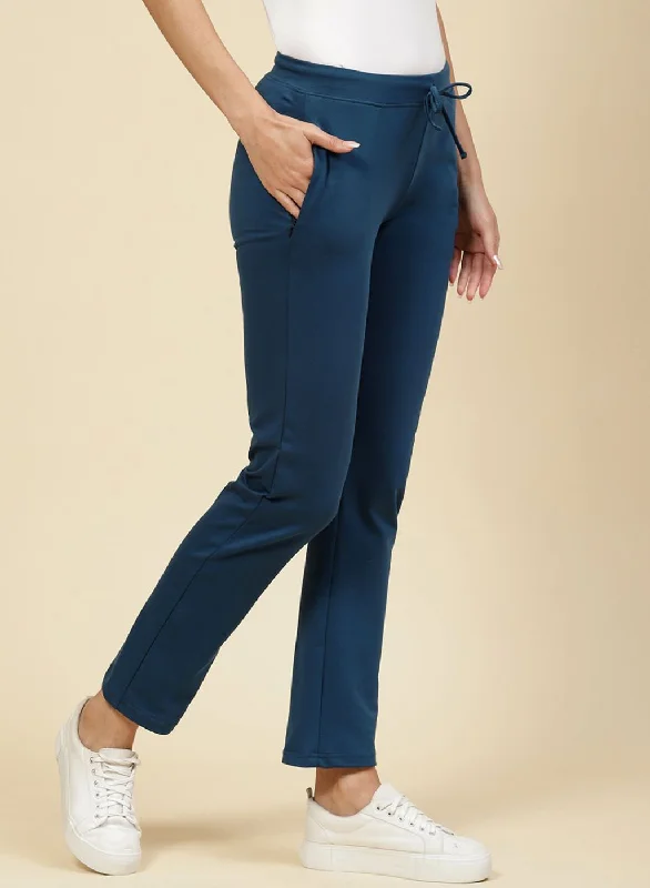 Women Blue Regular Fit Lower