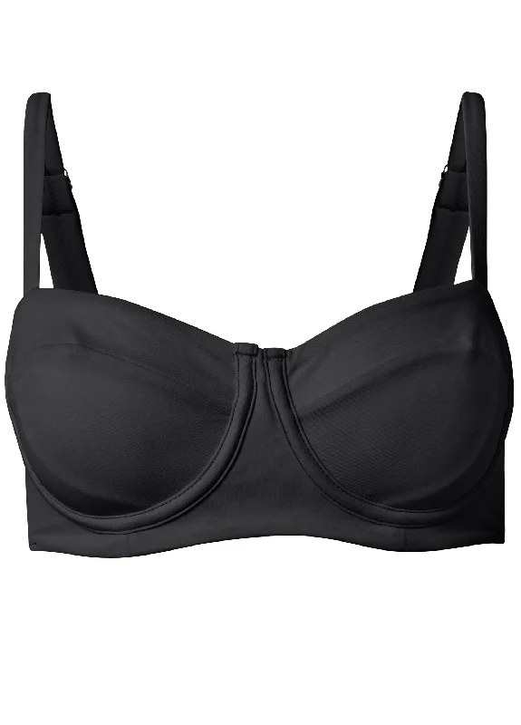 Uplift balconette top - Black Beauty