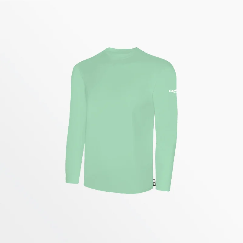 MEN'S BASICS LONG SLEEVE COTTON TEE