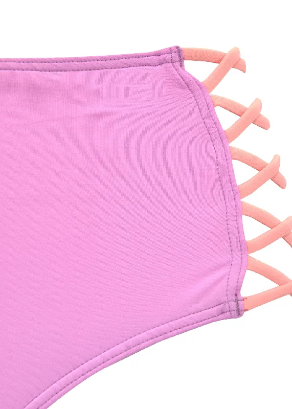 High-waist bikini bottom - Crush & Blush