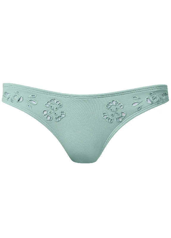 Eyelet scoop moderate bottom - Blue Endeavor & Pearl White