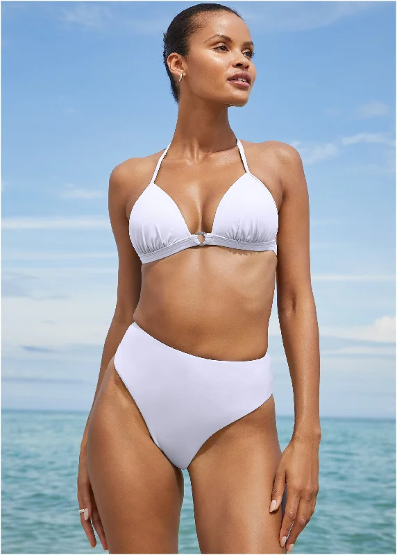 Tahiti Bikini Bottom - Pearl White