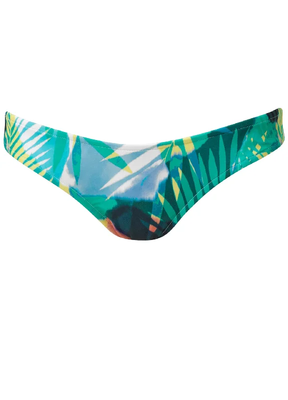 Bali scoop bikini bottom - Vibrant Palms